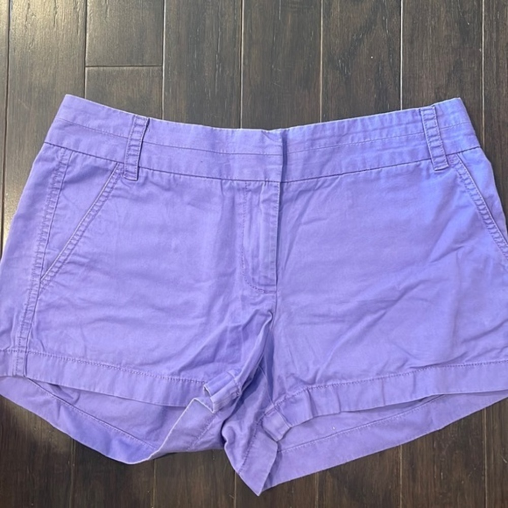 Jcrew chino purple shorts